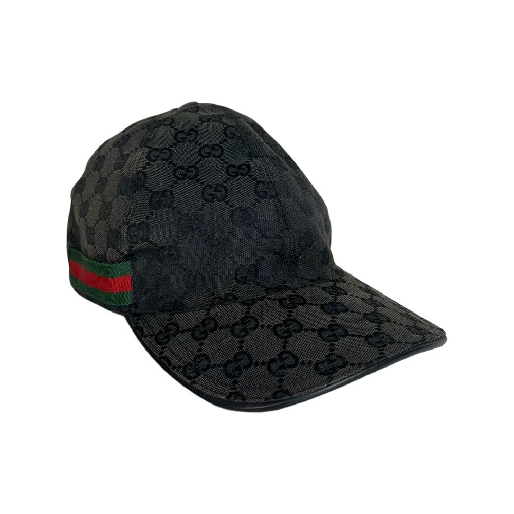 Gucci Monogram Web Stripe Baseball Cap